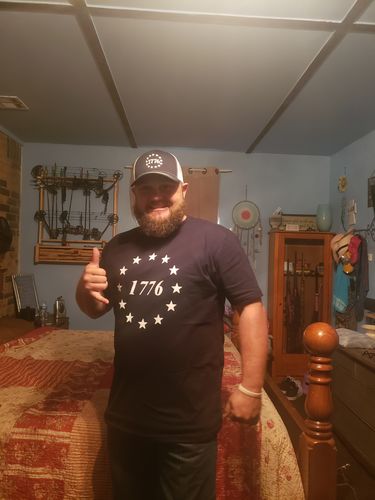 Customer photo review of 1776 Guns Trucker Hat