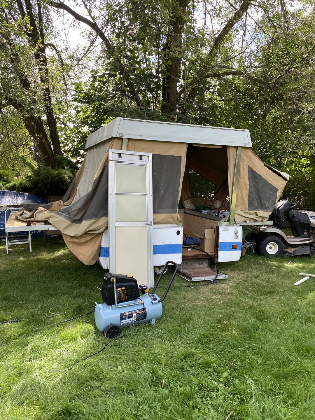Customer photo review of Screen Door Canvas Seal
