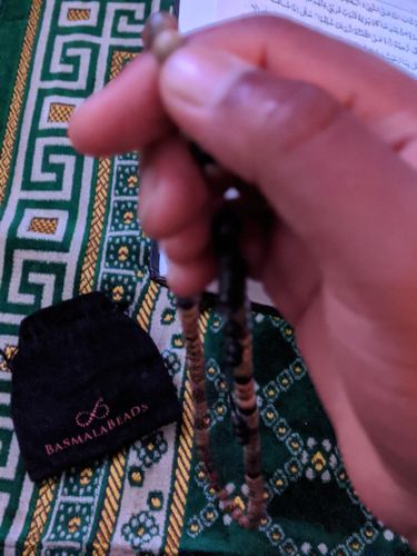 Customer photo review of The Confident Seeker ( Men's Tasbih Bracelet )