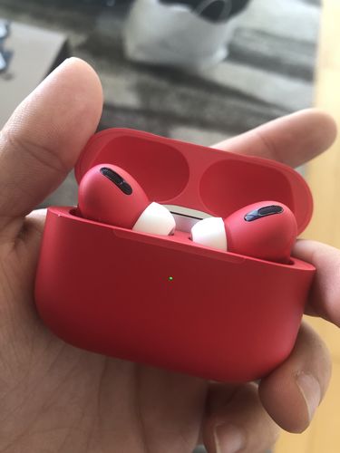 Customer photo review of Red Pods Pro