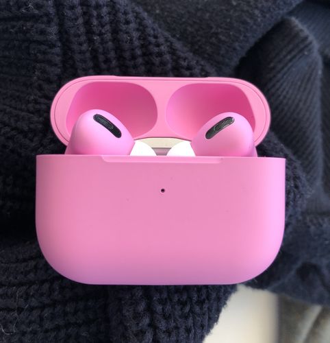 Customer photo review of Pink Pods Pro
