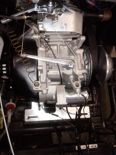 Customer photo review of Yamaha G2/G8/G9/G11/G14 GX390/GX420 Clone Conversion Motor Mount