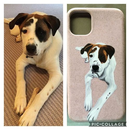 Customer photo review of Eco-Friendly custom phone case