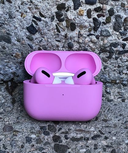 Customer photo review of Pink Pods Pro