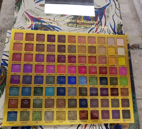 Customer photo review of Exotic Pop Palette