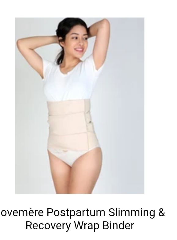 Customer photo review of Lovemère Postpartum Slimming & Recovery Wrap Binder