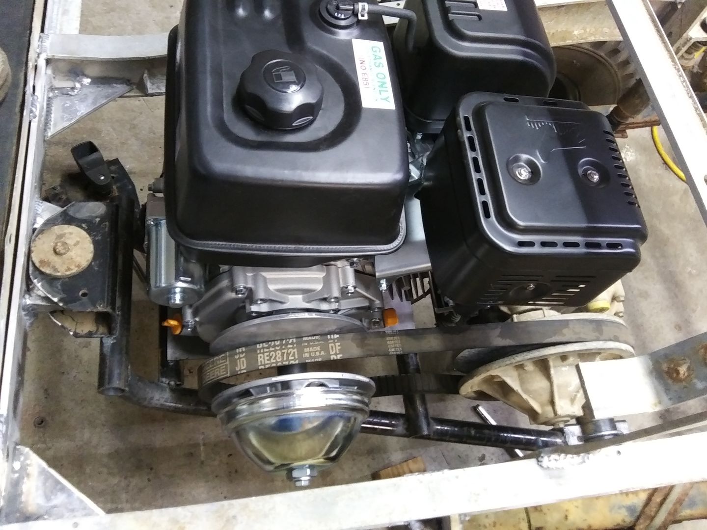 Customer photo review of 7-1/4" Heavy Duty Primary Drive Clutch (CVTech Series 06)