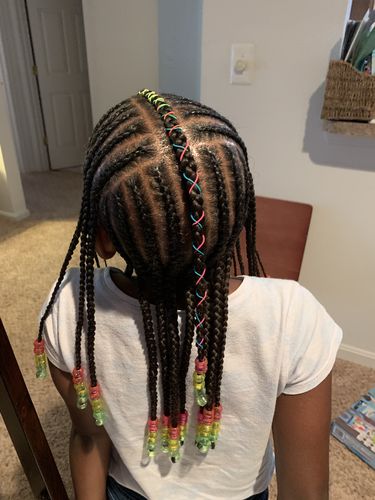 Customer photo review of Braid gel and signature comb set