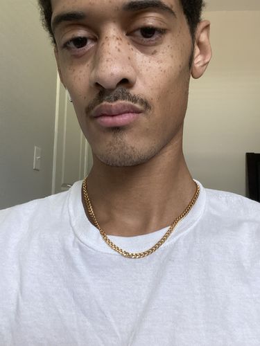 Customer photo review of Gold Unbreakable Cuban (4mm)