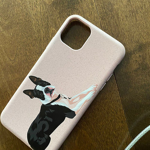 Customer photo review of Eco-Friendly custom phone case