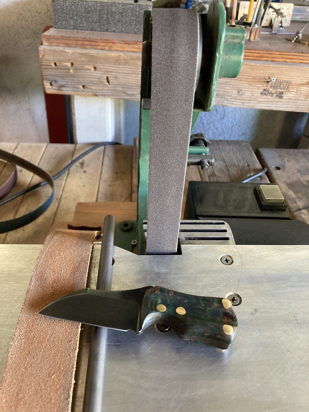 Customer photo review of 1" x 30" Sanding Belts for Profiling & Sharpening