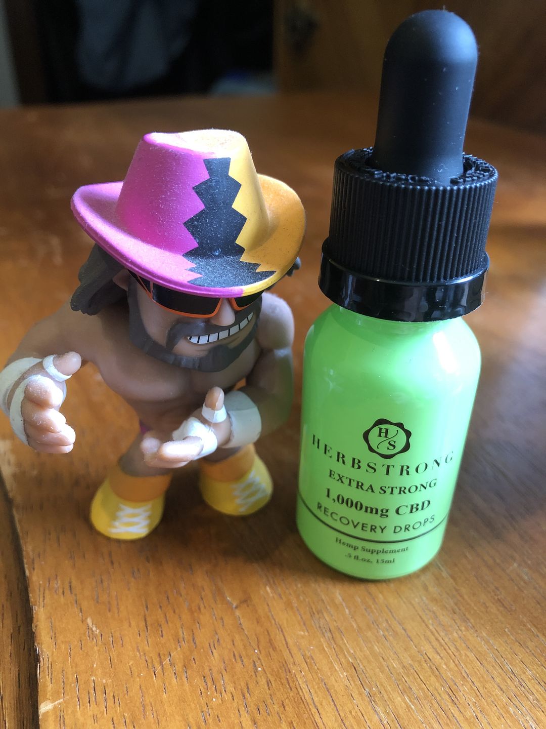 Customer photo review of Extra Strong Recovery Drops