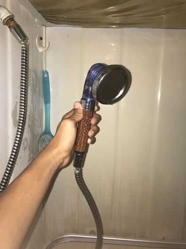 Customer photo review of The Best Eco-Friendly Shower Head