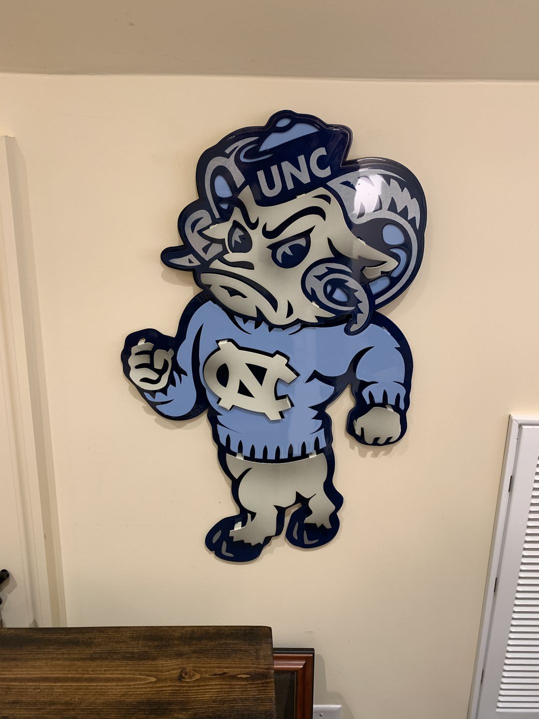 Customer photo review of University of North Carolina Tar Heels "Ramses"