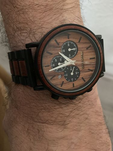 Customer photo review of Wood o'clock - Kastanie