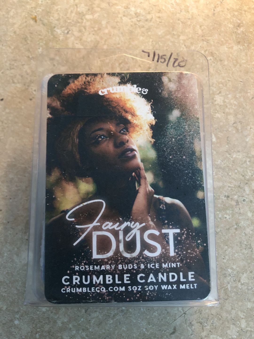 Customer photo review of Fairy Dust Wax Melts