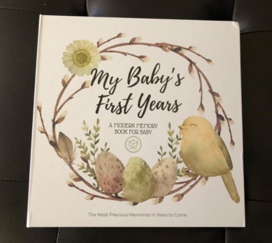 Customer photo review of Baby First Years Memory Book