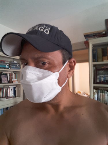 Customer photo review of AirQUEEN Nanomask