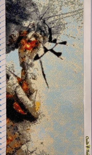 Customer photo review of Diamond Painting - Burnout