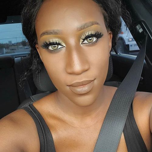 Customer photo review of Icoloured® Egypt Brown Colored Contact Lenses