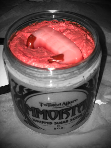 Customer photo review of Immortal  Sugar Scrub