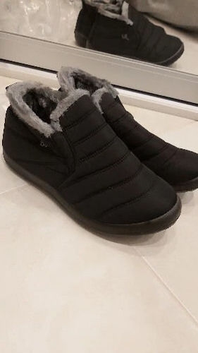 Customer photo review of FULLINO™ Washington Comfortable Winter Boots