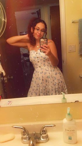 Customer photo review of Hadley Tube Dress