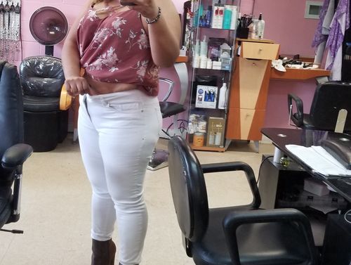 Customer photo review of LUX LATEX DOUBLE ABDOMINAL BELT