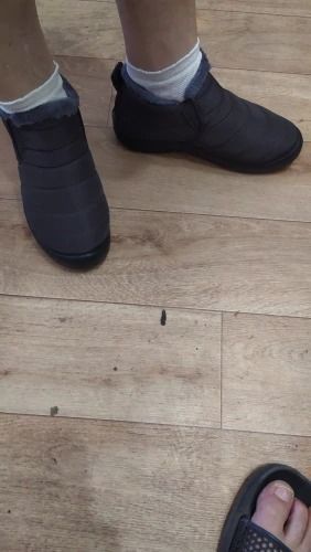 Customer photo review of FULLINO™ Washington Comfortable Winter Boots