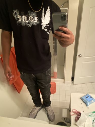 Customer photo review of VLONE ANGEL T-SHIRT