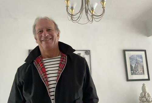 Customer photo review of Mens Classic Harrington Jacket - Black