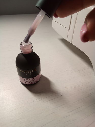 Customer photo review of Scupture Polybase "Didier Lab", Milky pink, 10ml