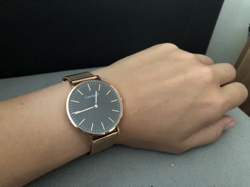 Customer photo review of World Edition Rosé Gold Black
