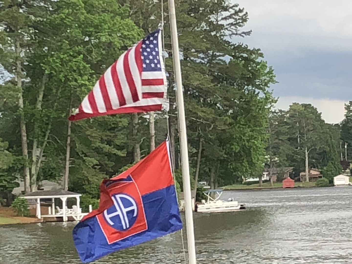 Customer photo review of The 82nd Airborne Flag