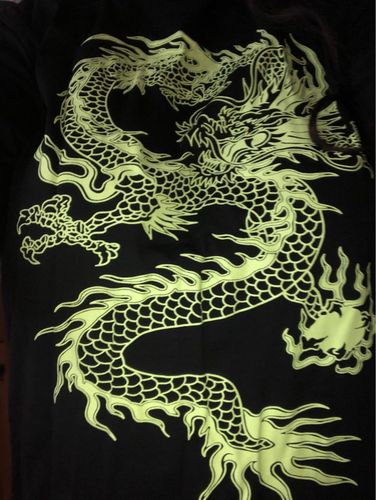 Customer photo review of T-Shirt Dragon<br> Femme