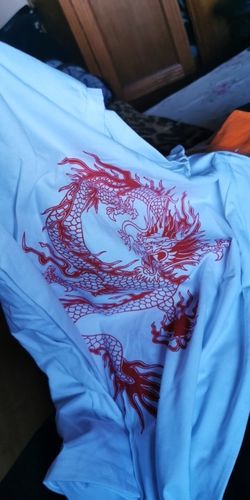Customer photo review of T-Shirt Dragon<br> Femme