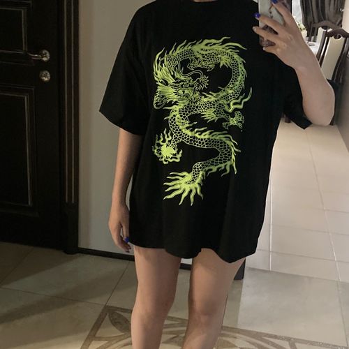 Customer photo review of T-Shirt Dragon<br> Femme