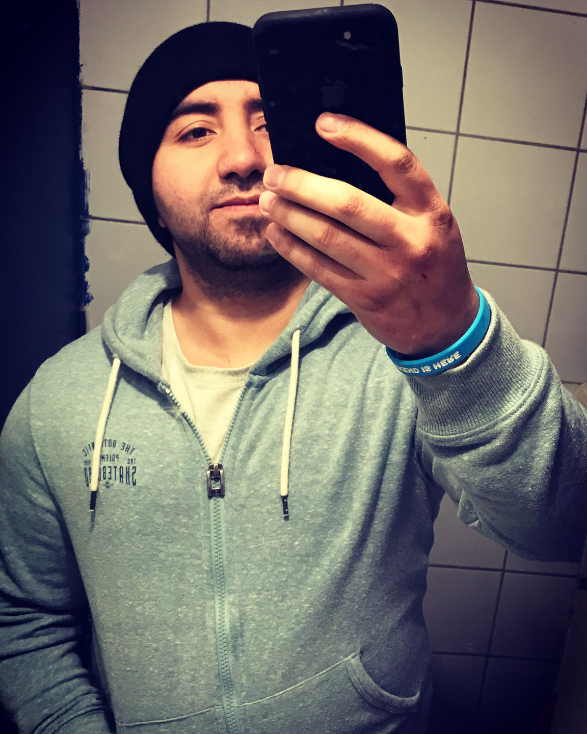 Customer photo review of SIMPLE STAR BEANIE POLICE