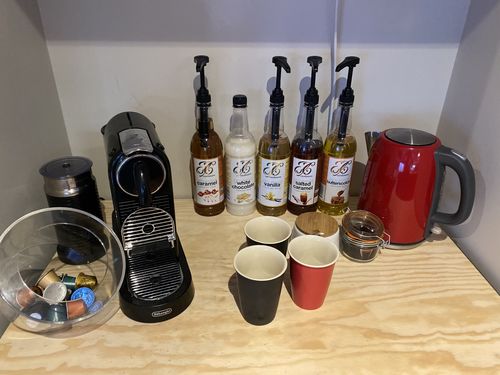 Customer photo review of Syrup Pump for 750mL Bottle - 4 PACK