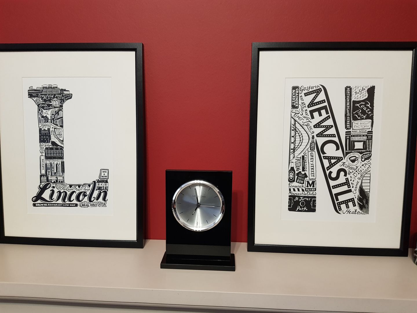 Customer photo review of Newcastle Print