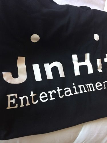 Customer photo review of BTS Jin Hit Entertainment T-Shirt