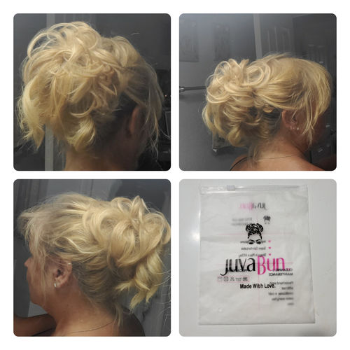 Customer photo review of JuvaBun Messy Bun