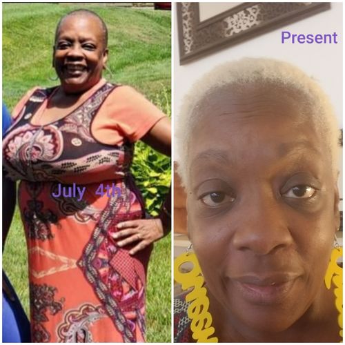 Customer photo review of Nae Nae's 9oz Hair Boost Special