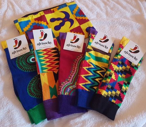 Customer photo review of The Classic Afrisocks Collection