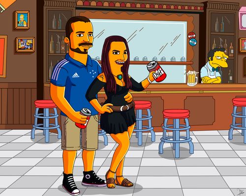 Customer photo review of RETRATO EM ARQUIVO DIGITAL FAMILIA AMARELA