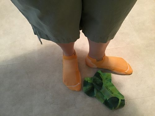 Customer photo review of Ballston Endurance COOLMAX® Low Cut - High-Performance, High Tech Sock