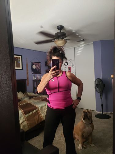 Customer photo review of The Kewlioo Sauna Vest For Women
