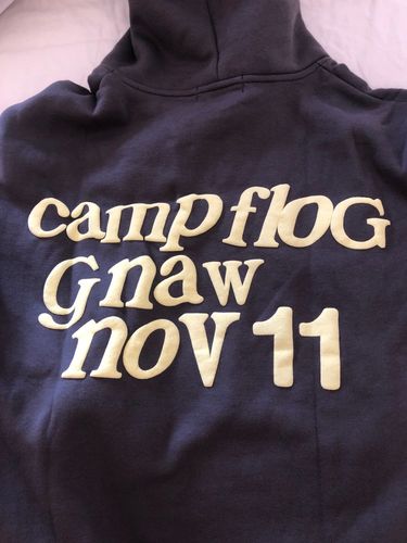 Customer photo review of "Lucky Me I See Ghosts" Hoodie