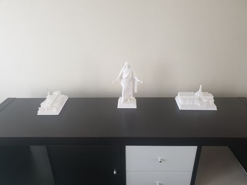 Customer photo review of Sacramento California Temple Night Light