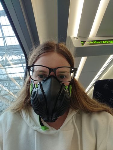 Customer photo review of Stealth P3 Respirator Facemask
